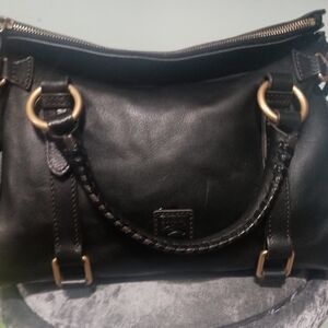 Dooney & Bourke Floritine Satchel Black